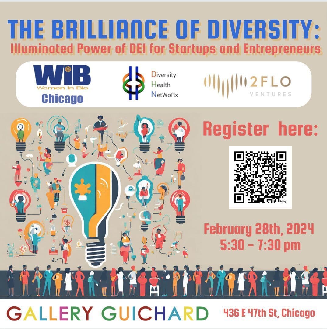 Women In Bio - Brilliance of Diversity sponsored by 2Flo Venutres and Diversity Health NetWoRx